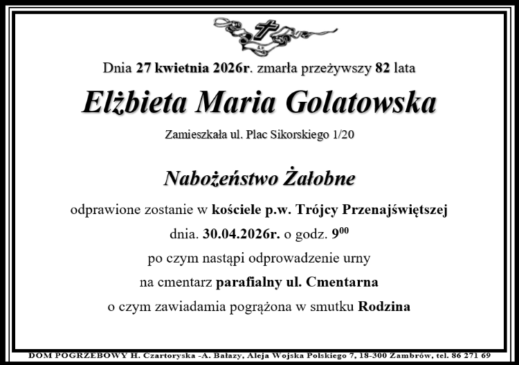 Elżbieta Maria Golatowska