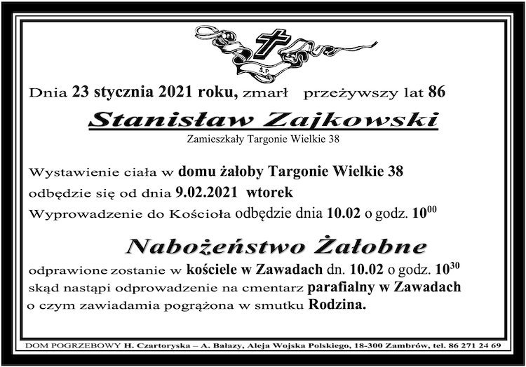 Stanisław  Zajkowski
