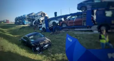Tragiczny wypadek w regionie. Nie żyje kierowca ciężarówki