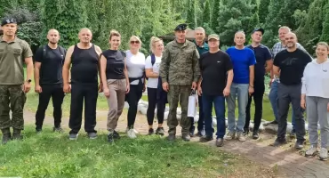 Szkolenie obronne dla pracowników Starostwa Powiatowego w Zambrowie [FOTO]