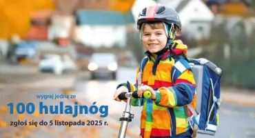 UWAGA: można wygrać hulajnogę!