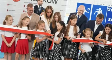 Nowa sala gimnastyczna przy SP3 w Zambrowie oficjalnie oddana do użytku [FOTO+VIDEO]