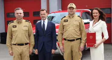 KP PSP w Zambrowie z dotacją w ramach Programu Ochrony Ludności i Obrony Cywilnej [FOTO]