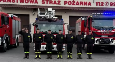 Strażacy oddali hołd zmarłemu koledze 