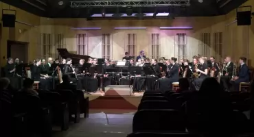 Orkiestra Dęta Uniwersytetu Łotewskiego zagrała dla zambrowskiej publiczności [FOTO+VIDEO]