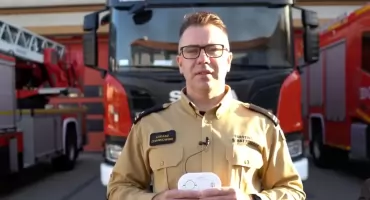 Rozpoczął się sezon grzewczy. Masz zamontowaną czujkę dymu i tlenku węgla?