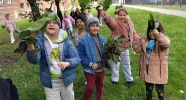 Trójkowicze obchodzili Dzień Spadającego Liścia [FOTO]