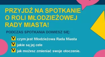 Czym jest Młodzieżowej Rady Miasta? Zapraszamy na spotkanie w Zambrowie!