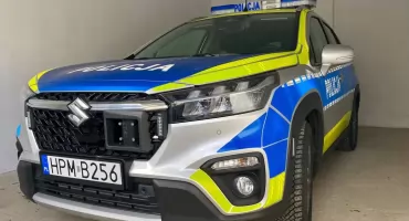 Nowy radiowóz w KPP Zambrów [FOTO]