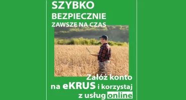 Załóż konto na portalu e-KRUS — załatwiaj sprawy bez wizyty w urzędzie!