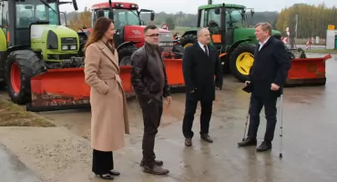 Powiat zadbał o czystość i przejezdność swoich dróg w gminie Rutki [FOTO]