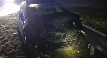 Osobówki zderzyły się na S8 [FOTO]