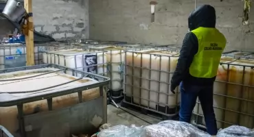 Nielegalna bimbrownia zlikwidowana przez podlaskich celników [FOTO+VIDEO]