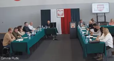 Dzisiaj XIX sesja Rady Gminy Rutki - TRANSMISJA NA ŻYWO