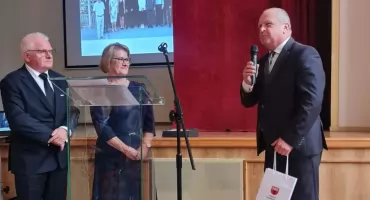 Wicestarosta reprezentował powiat zambrowski na gali 25-lecia Oddziału Regionalnego TWP w Łomży [FOTO] 