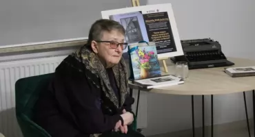 Spotkanie z Witomiłą Wołk-Jezierską w ramach Koła Historycznego Gminy Zambrów [FOTO]