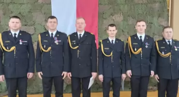 Strażacka zbiórka z okazji 107. rocznicy odzyskania niepodległości