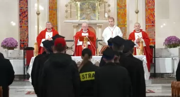 Uroczysta msza święta w intencji strażaków z powiatu zambrowskiego [FOTO+VIDEO]