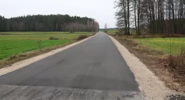 Remont drogi gminnej w Szumowie został zakończony [FOTO]