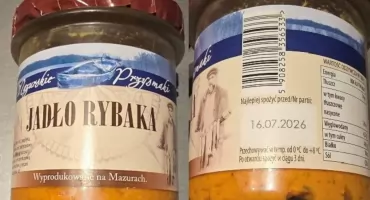 UWAGA: Fragmenty ciał obcych w produkcie rybnym