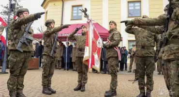 To była ostatnia tegoroczna przysięga podlaskich terytorialsów [FOTO]