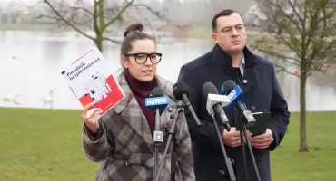 Minister Stefan Krajewski i posłanka Alicja Łepkowska-Gołaś mówili o Programie Ochrony Ludności i Obrony Cywilnej [FOTO+VIDEO]