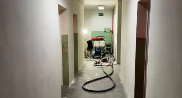 Rozpoczęły się prace remontowe w budynku Urzędu Gminy Kołaki Kościelne [FOTO]