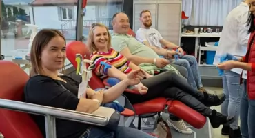 Aż 42 krwiodawców wzięło udział w Mikołajkowej Zbiórce Krwi [FOTO]