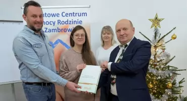 Nowa rodzina zastępcza w gronie PCPR w Zambrowie
