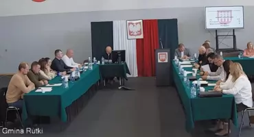 Dzisiaj XXI sesja Rady Gminy Rutki - TRANSMISJA NA ŻYWO