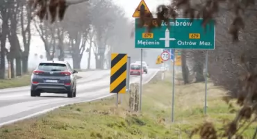 Droga Mężenin – Łomża już przejezdna! [FOTO]