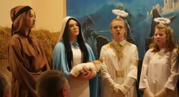 Wigilia w Centrum Obsługi Placówek Opiekuńczo-Wychowawczych w Zambrowie [FOTO]