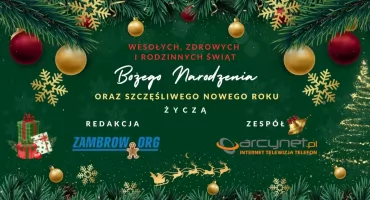 Życzymy zdrowych i spokojnych Świąt Bożego Narodzenia!