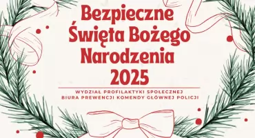 Policja apeluje o rozwagę podczas Świąt Bożego Narodzenia