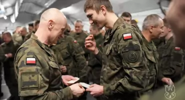 Wigilia podlaskich terytorialsów na granicy [FOTO]