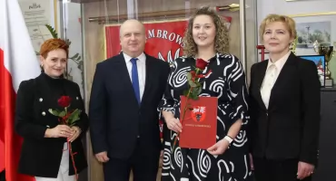 Nauczycielka z SOSW w Długoborzu z awansem zawodowym [FOTO]