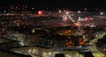 Zambrów powitał 2026 rok. Tysiące fajerwerków rozświetliło niebo [FOTO+VIDEO]