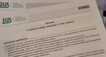 Milion beneficjentów renty wdowiej - ZUS podsumowuje rok