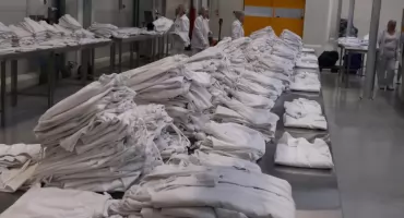 Pralnia przemysłowa ICS oficjalnie rozpoczęła działalność w Zambrowie. Nowe miejsca pracy na terenach inwestycyjnych