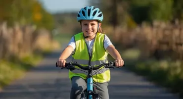 UWAGA: Dzieci na rowerach i hulajnogach tylko w kaskach. Nowe przepisy już od marca