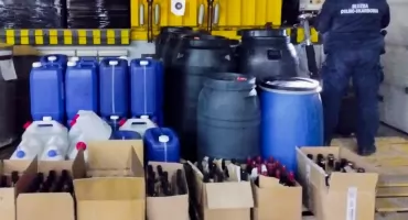 Kolejna bimbrownia w regionie zlikwidowana! KAS przejęła ponad tysiąc litrów alkoholu [FOTO]