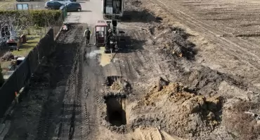 Nowa droga powstaje przy ogródkach działkowych w Zambrowie [FOTO]