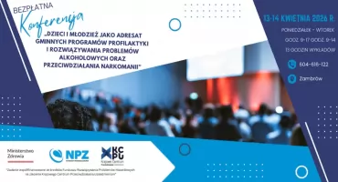 Fundacja ETOH wraz z Urzędem Miasta Zambrów zapraszają do udziału w bezpłatnej konferencji