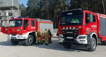 Wspólne ćwiczenia strażaków PSP w Zambrowie i OSP z terenu gminy Zambrów [FOTO]