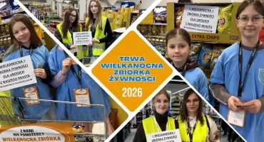 Trwa Wielkanocna Zbiórka Żywności. Wolontariusze kwestują w zambrowskich sklepach [FOTO]