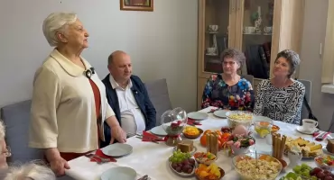 Wielkanocne spotkanie koła Polskiego Związku Niewidomych w Zambrowie [FOTO]