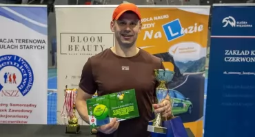 Sukces Mirosława Misztalewskiego w II Halowych Mistrzostwach Służb Mundurowych w Tenisie [FOTO]