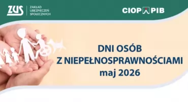 ZUS zaprasza na Dni Osób z Niepełnosprawnością