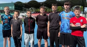 Lekkoatleci ze Starego Zakrzewa walczyli w półfinale wojewódzkim [FOTO]