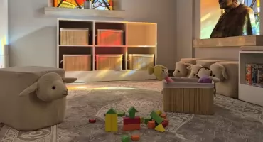 Specjalny kącik dla najmłodszych w kościele pw. Ducha Świętego w Zambrowie